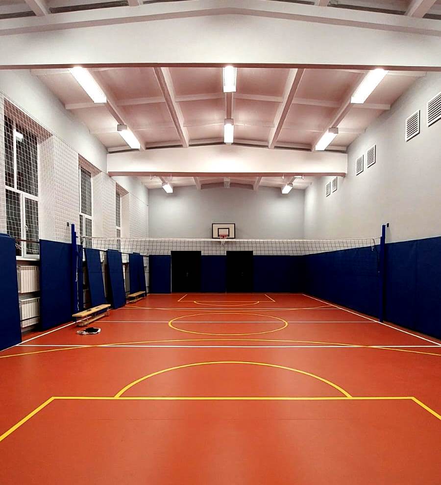 Проект спортивного зала в сельской местности